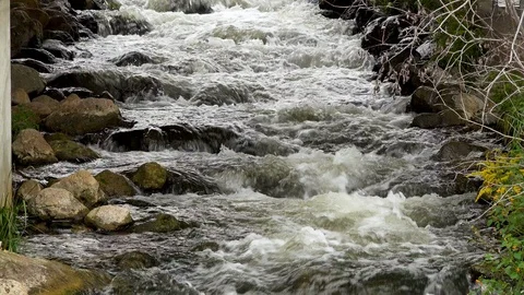 WATER CASCADE Stock Footage 94599234