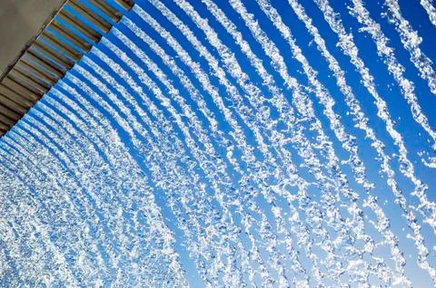 Water cascade Stock Photos