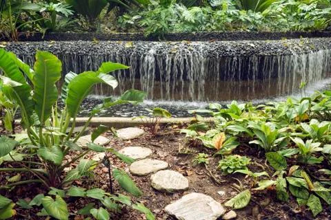 Water cascade Foto stock