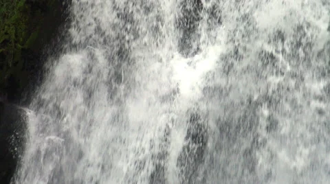 Water cascading over Youngs River Falls Video stock 60765504