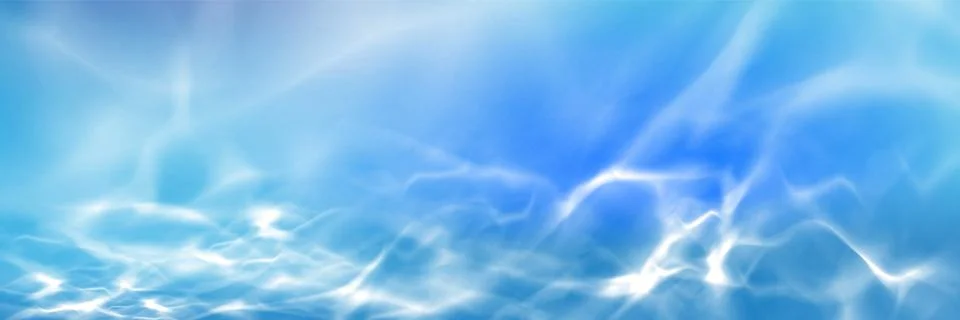 Water caustic light effect with overlay effect. Stock Illustration