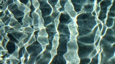 Water caustics growing and shrinking Video stock 33906064