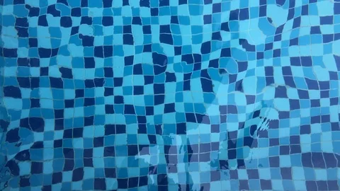 Water caustics ripple Stock Footage 89886777