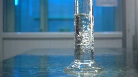 Water In Celinder Stock Footage 103544042