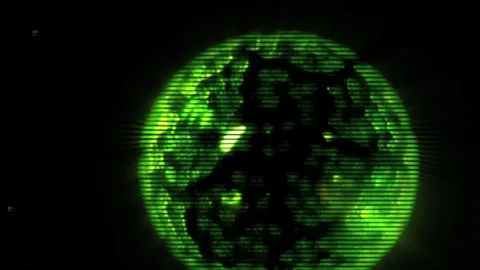 Water Cells green 스톡 동영상 72132010