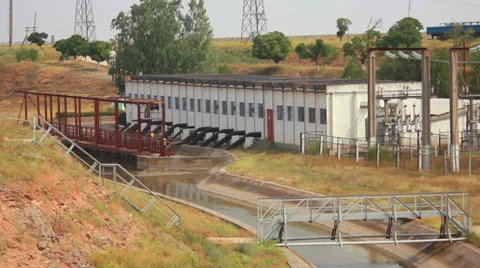 Water Channel 1 Stock Footage 27271807