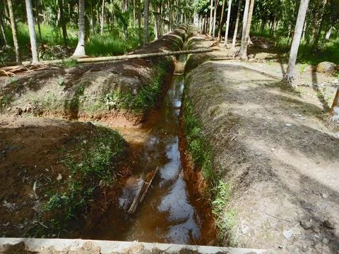 Water channel Stock Photos