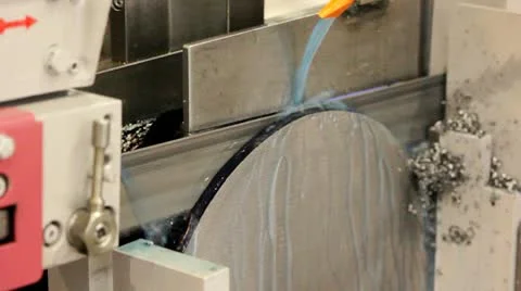 Water chilling in a cutter Stock Footage 8839121