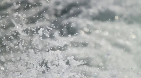 Water churning vertical (60p) Stock Footage 5226790