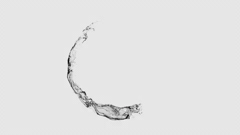 Water circle clear Stock Footage 338196494