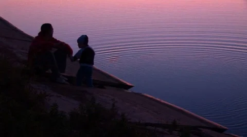 Water circles 2 Stock Footage 8794621