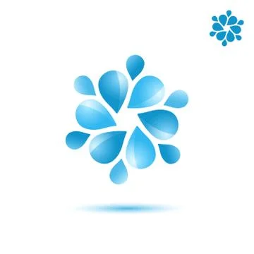 Water circulation sign Stock Illustration