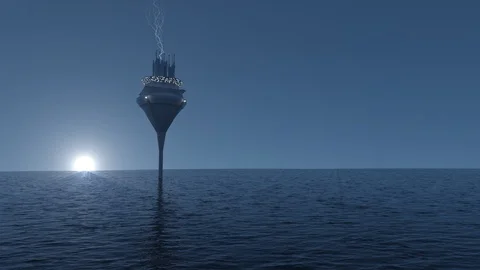 Water City Stock Footage 114298880