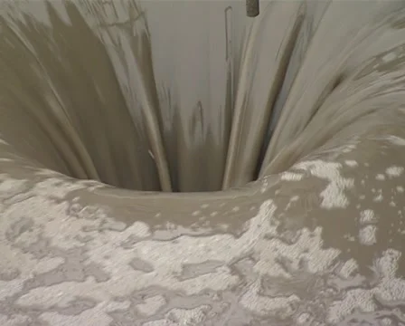 Water clean flow hole Stock Footage 10742634