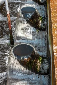 Water cleaning facility Stock Photos