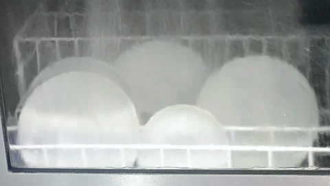 Water cleaning machine under processing, modern technology Stock Footage 89868814