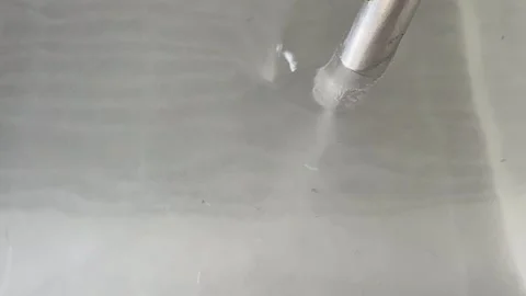 Water cleaning surface Stock Footage 306020384