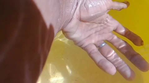 This water is clear Stock Footage 169835789