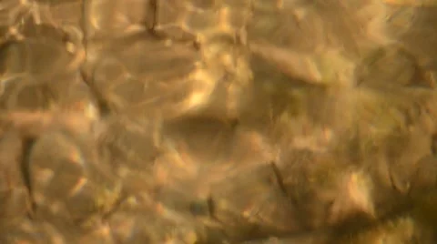 Water close up caustics Video stock 8624012