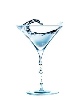 Water cocktail Stock Illustration