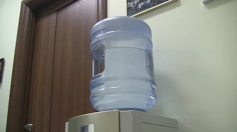 Water coller in the office 库存影片 49964839