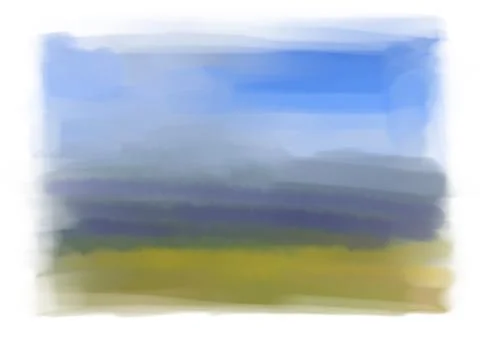 Water Color Background Stock Illustration