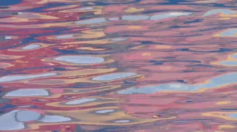 Water colors reflection Stock Footage 48848667