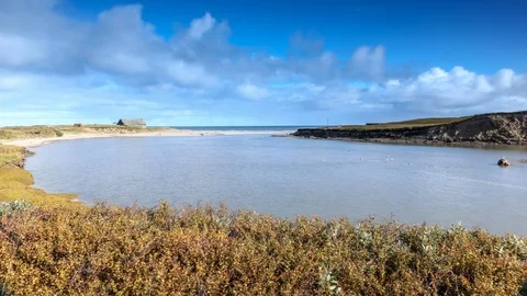 Water comes again Stock Footage 105895038