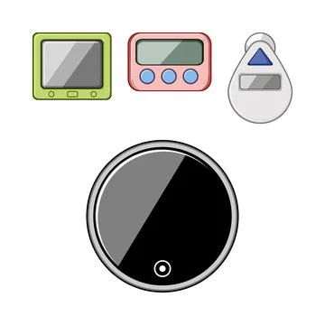 Water conservation devices managing shower consumption イラスト素材