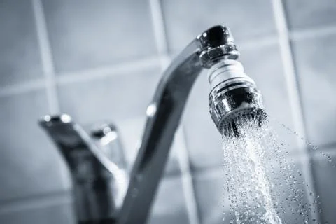 Water consumption 写真素材