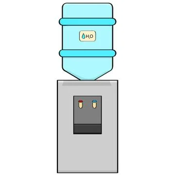 Water cooler Stock Illustration