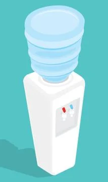 Water cooler Stock Illustration
