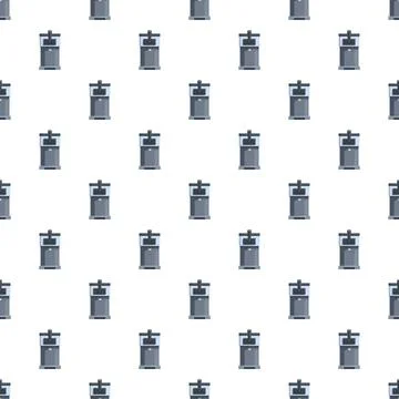 Water cooler pattern for office hydration design Illustrazione stock