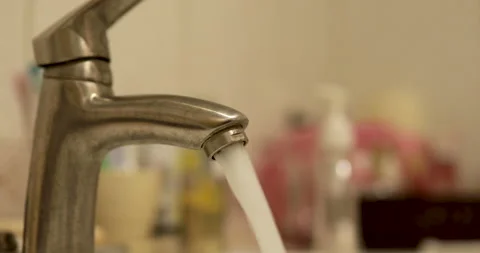 Water crane flow Stock Footage 156865839