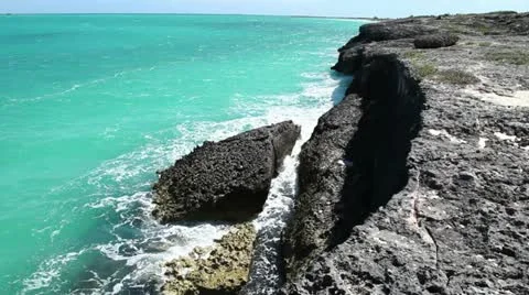 Water crashing 2 Video stock 10960155