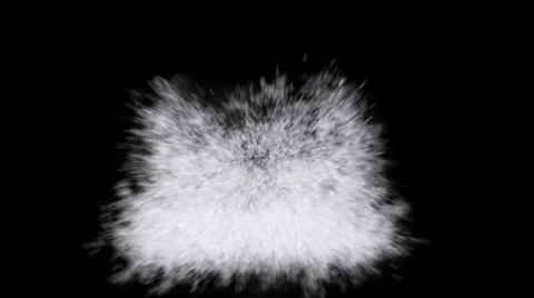 Water Crashing Into Camera VFX Element With Alpha Channel Matte Vidéo 52185253