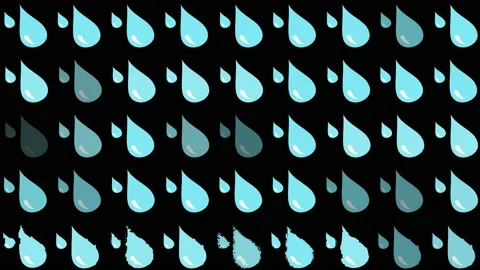 Water Crisis Animation Stock Footage 130956604
