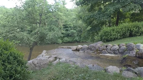 Water current, river Video stock 91151338