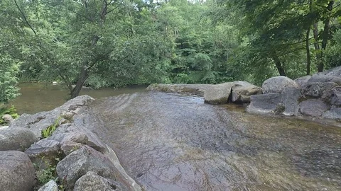 Water current, river Stock Footage 91151343