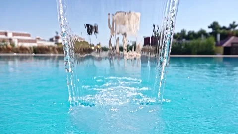 Water Curtain  Stock Footage 139070294