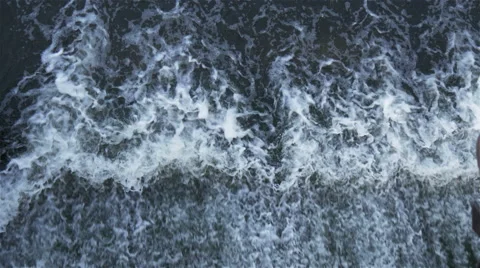 Water from the dam Stock Footage 58839475