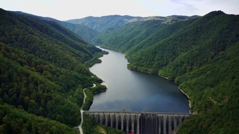 Water dam Video stock 244341401