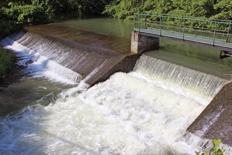 A water dam Stock Photos