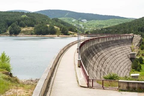 Water dam Stock Photos
