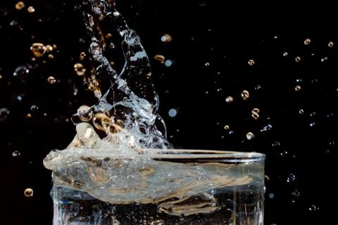 Water dance Stock Photos