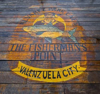 Water deck 库存照片