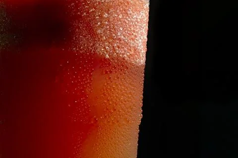 Water dew on drinking cup Stock Photos