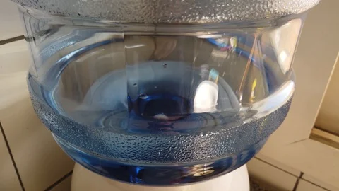 Water in the dispenser Stock Footage 104651065