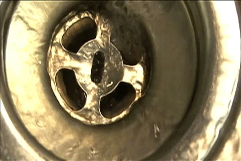 Water Down The Drain Stock Footage 140565