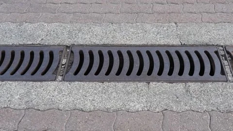 Water drain Stock Footage 141805370